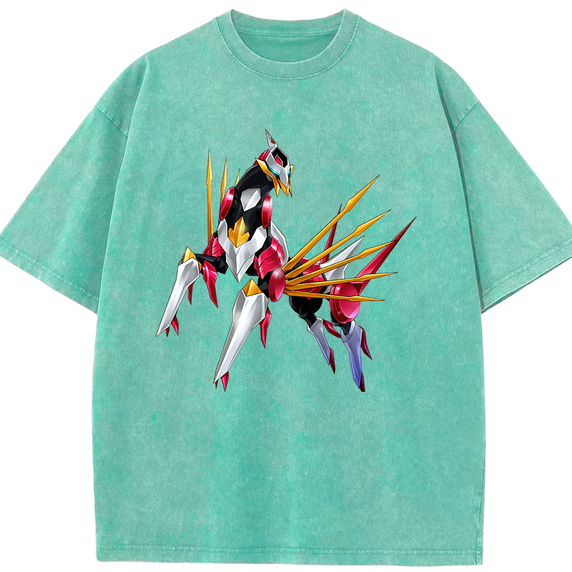 （画像用） 遊☆戯☆王 Yu-Gi-Oh! 綿100% ヴィンテージ風 半袖Tシャツ（フロントプリント）